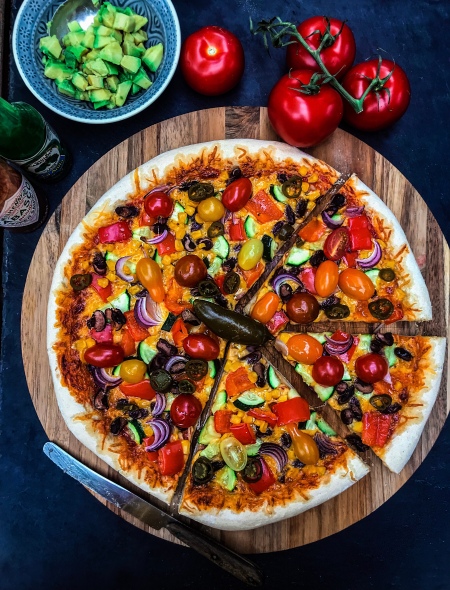 Mexican-Style Veggie Pizza